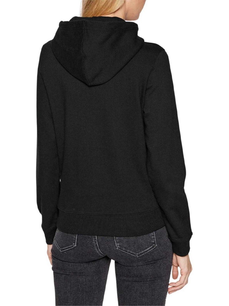 Calvin Klein - Sweat à capuche motif/style logo Noir - Kiabi