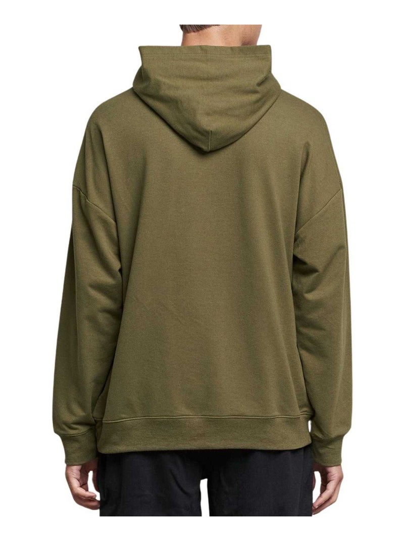 Calvin Klein - Sweat à capuche motif/style logo Vert - Kiabi