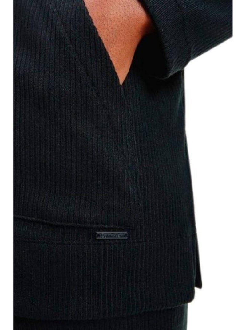 Calvin Klein - Sweat à capuche motif/style uni Noir - Kiabi