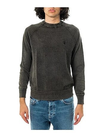 Calvin Klein - Sweat manches raglan