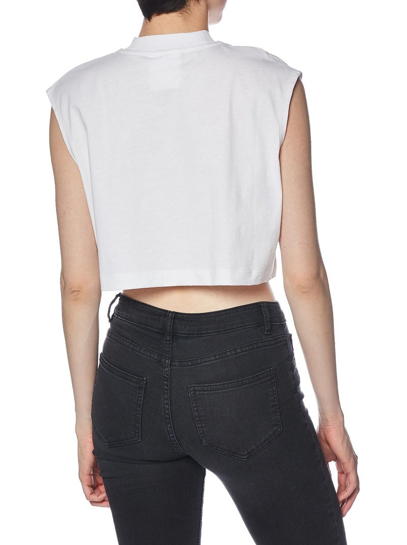 Calvin Klein - T-shirt motif/style Courte THIS IS LOVE Blanc - Kiabi