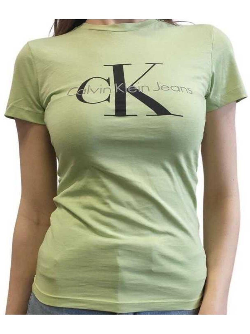 Calvin Klein - T-shirt Vert - Kiabi