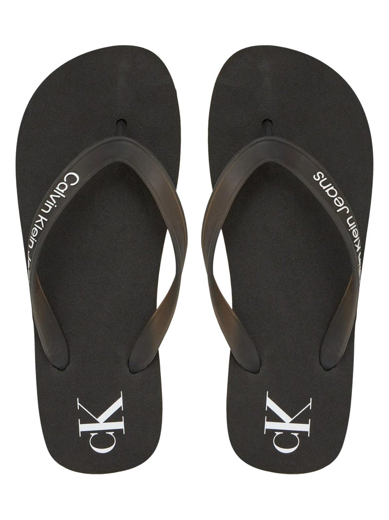 Calvin Klein - Tongs Noir - Kiabi