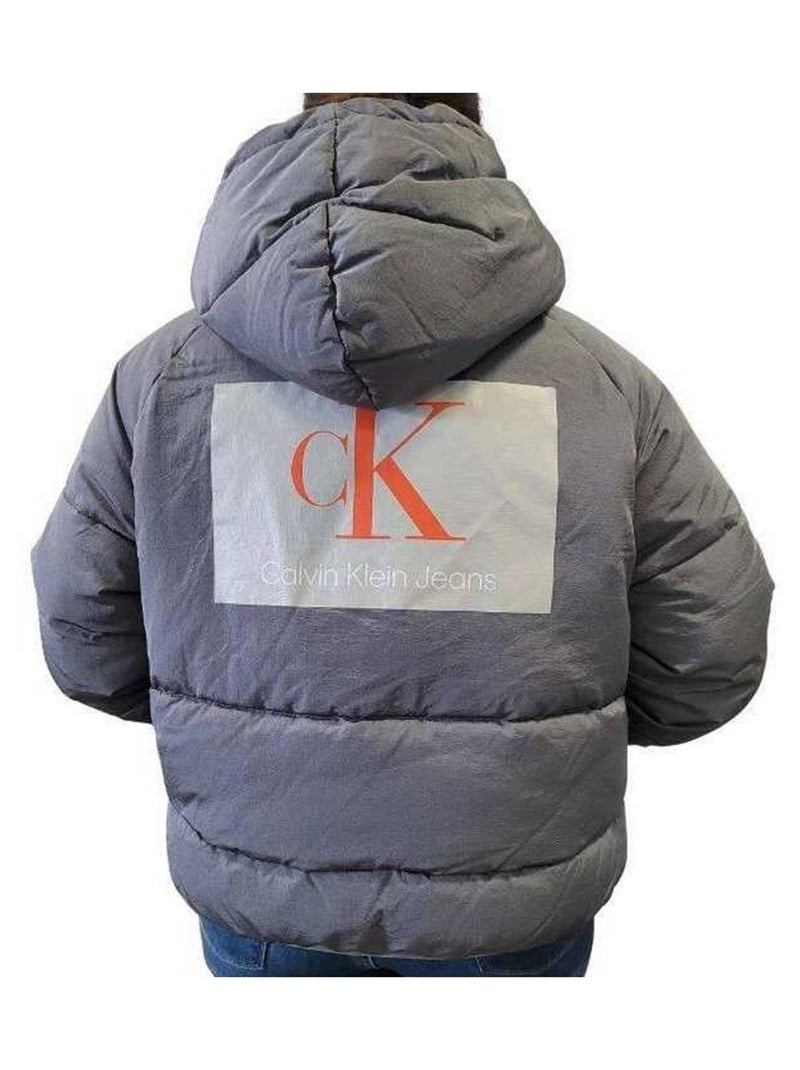 Calvin Klein - Veste motif/style logo Gris - Kiabi