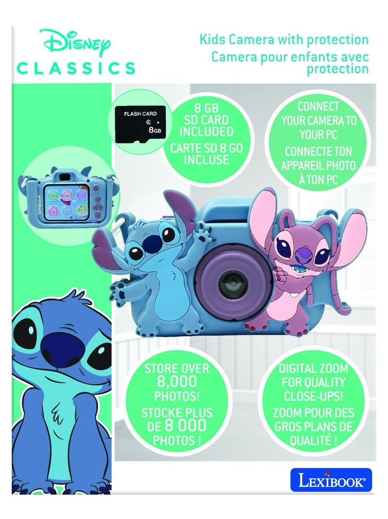 Camera avec protection Stitch Bleu - Kiabi