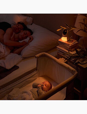 Caméra Babyphone Kinderkraft NITEEYE GLOW Full HD vision nocturne audio température à distance