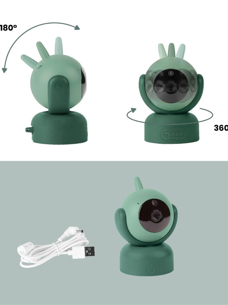 Caméra pour babyphone yoo twist 'babymoov' Vert - Kiabi