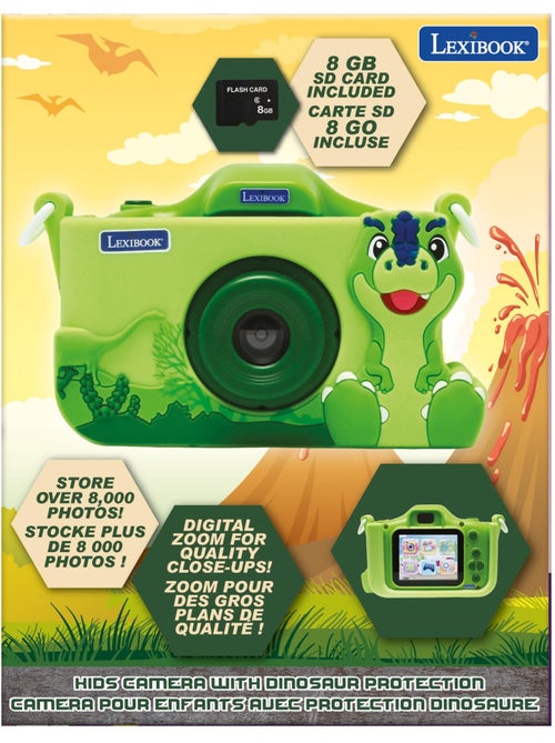 Camera pour enfants avec protection dinosaure - Kiabi Camera pour enfants avec protection dinosaure - Kiabi