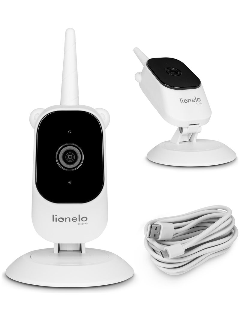 Caméra supplémentaire LIONELO Babyline 3.2 - Babyphone vidéo sans fil Noir Blanc - Kiabi