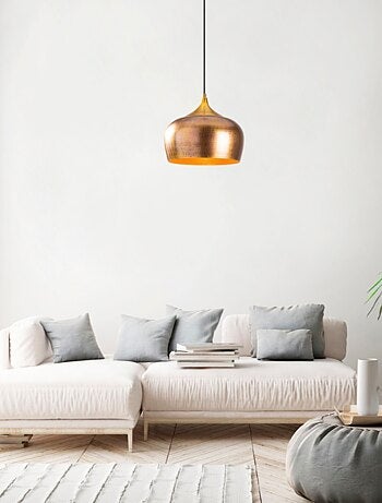 CAMILLE - Suspension dorée en métal