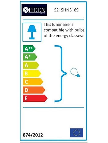 CAMILLE Suspension dorée en métal