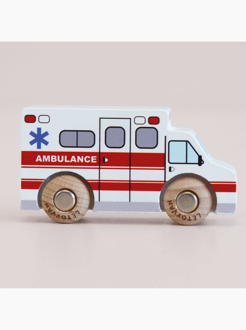 Camion ambulance lance no 43 Blanc - Kiabi