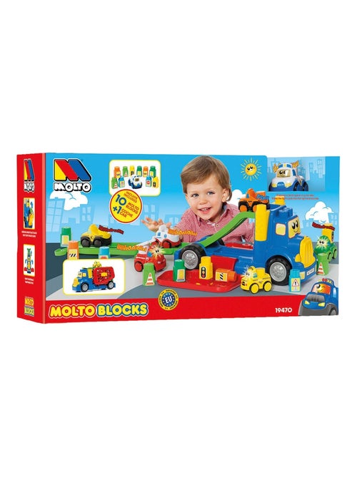 Camion Avec Blocks Et Voitures - Molto - Kiabi
