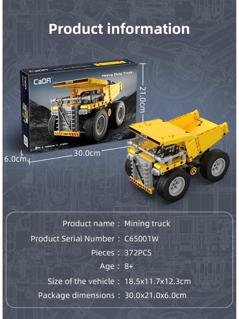 Camion benne 372 pièces Jaune - Kiabi