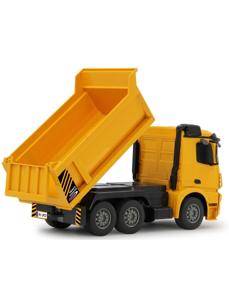 Camion benne mercedes arocs télécommandé 1:26 Orange - Kiabi