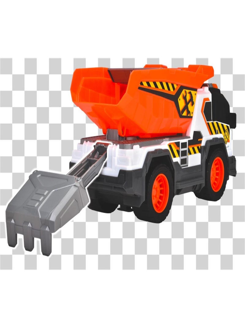 Camion benne Orange - Kiabi