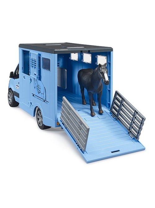 Camion Bétaillère Mercedes Benz Sprinter avec un cheval - Kiabi
