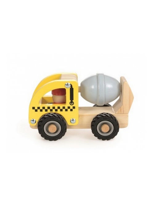 Camion bétonneuse en bois - Kiabi