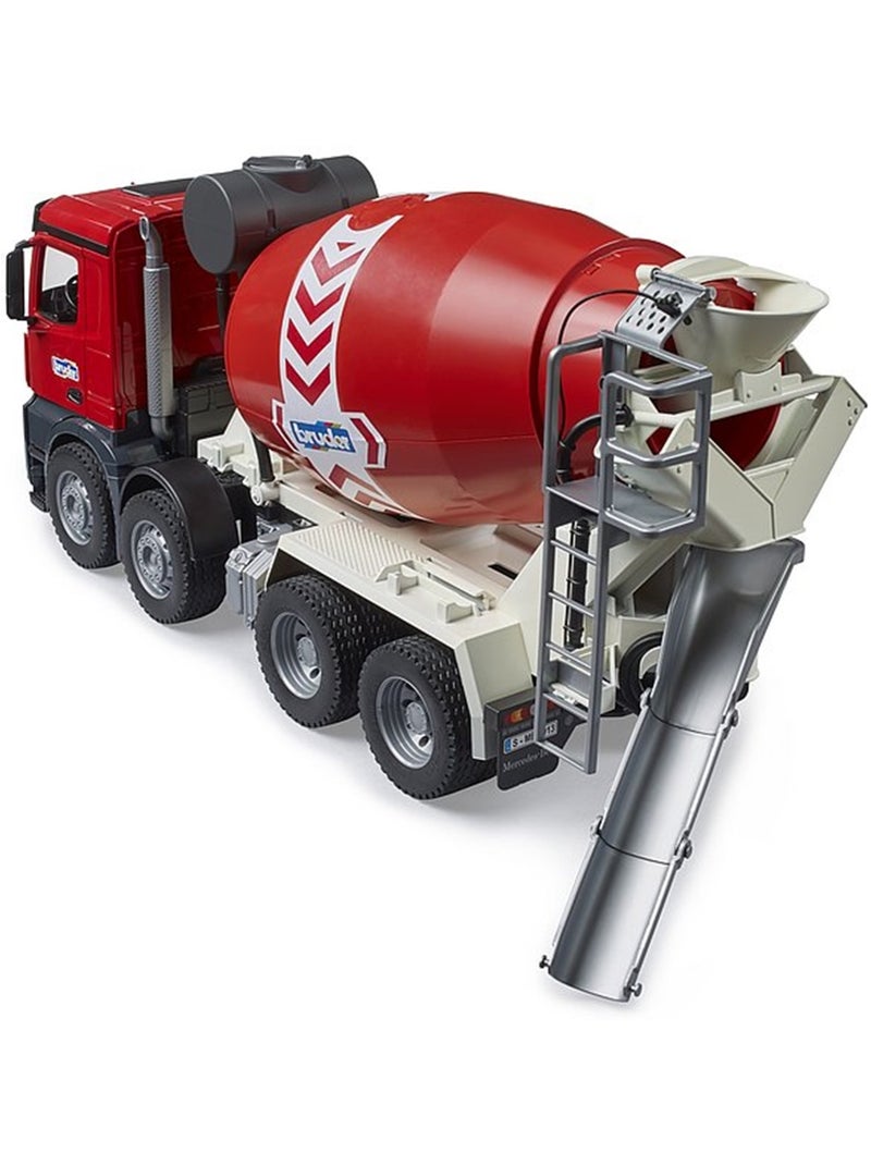 Camion-bétonnière MB Arocs Rouge - Kiabi