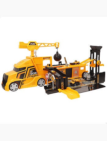 Camion de chantier avec 3 véhicules + 3 ans teamsterz