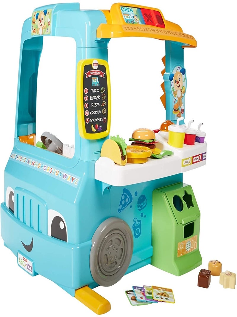 Camion De Cuisine Food Truck De Puppy - Fisher Price Multicolore - Kiabi