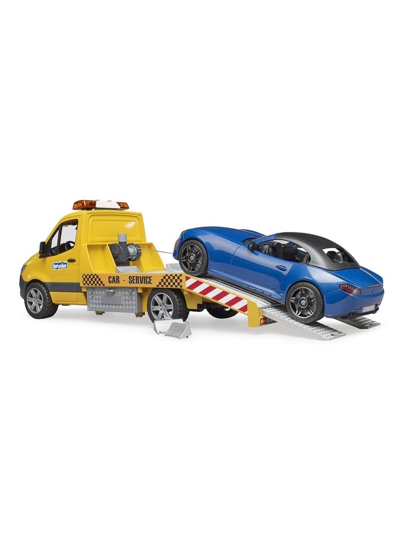 Camion de dépannage Mercedes Sprinter Bleu Jaune - Kiabi
