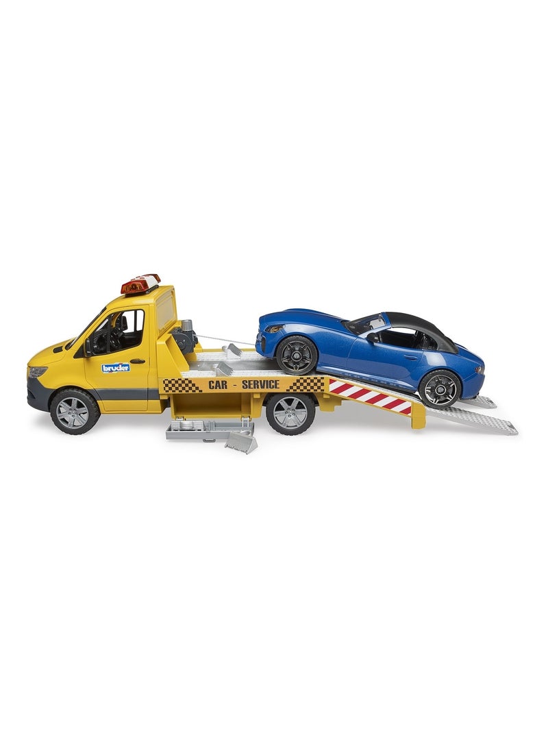Camion de dépannage Mercedes Sprinter Bleu Jaune - Kiabi