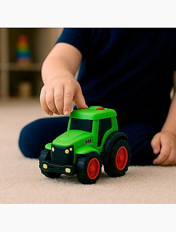 Camion de ferme jouet teamsterz avec tracteur