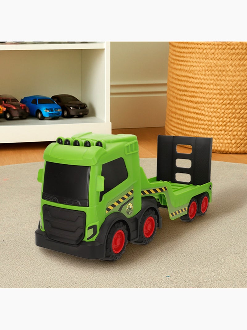 Camion de ferme jouet teamsterz avec tracteur N/A - Kiabi