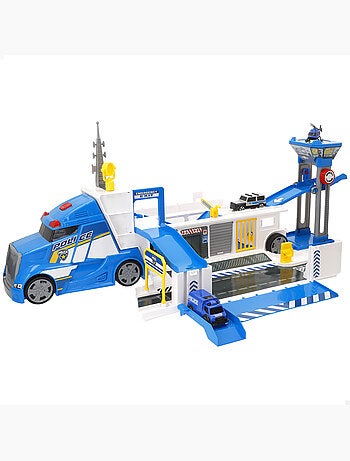 Camion de police avec 3 véhicules + 3 ans de teamsterz