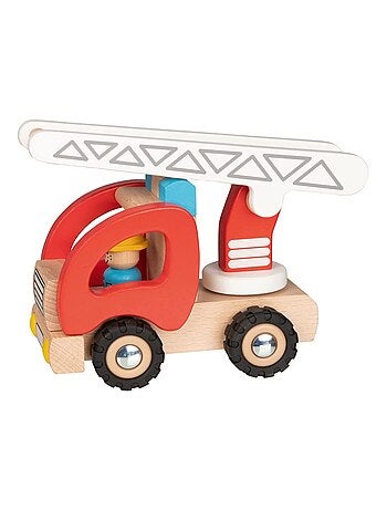 Camion de pompiers avec échelle