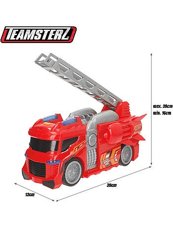 Camion de pompiers avec lumières et son teamsterz