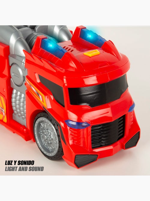 Camion de pompiers avec lumières et son teamsterz - Kiabi Camion de pompiers avec lumières et son teamsterz - Kiabi