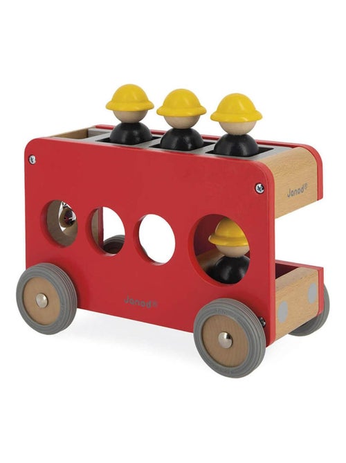 Camion De Pompiers en bois - Bolid - Kiabi