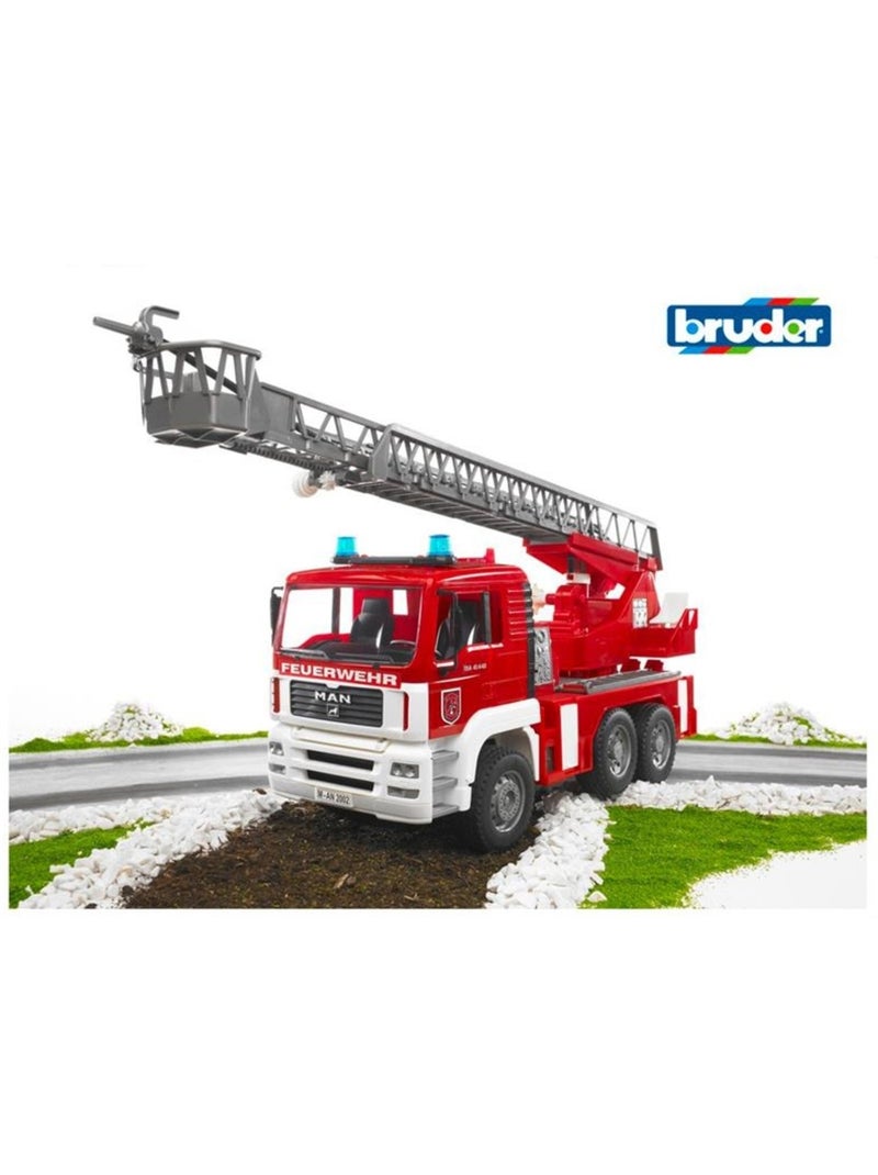 Camion de pompiers MAN avec pompe à eau Multicolore - Kiabi