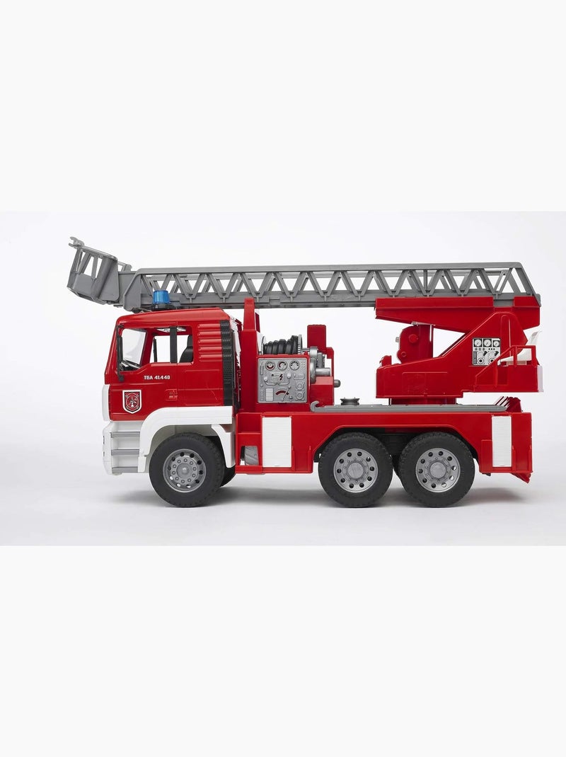 Camion de pompiers MAN avec pompe à eau Multicolore - Kiabi