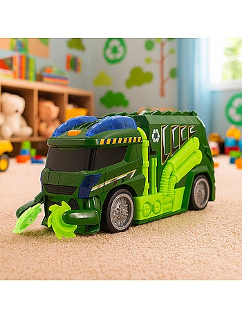 Camion de recyclage son et lumière teamsterz