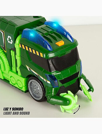 Camion de recyclage son et lumière teamsterz
