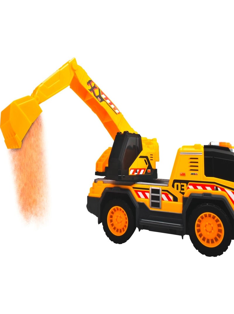 Camion excavateur Jaune - Kiabi