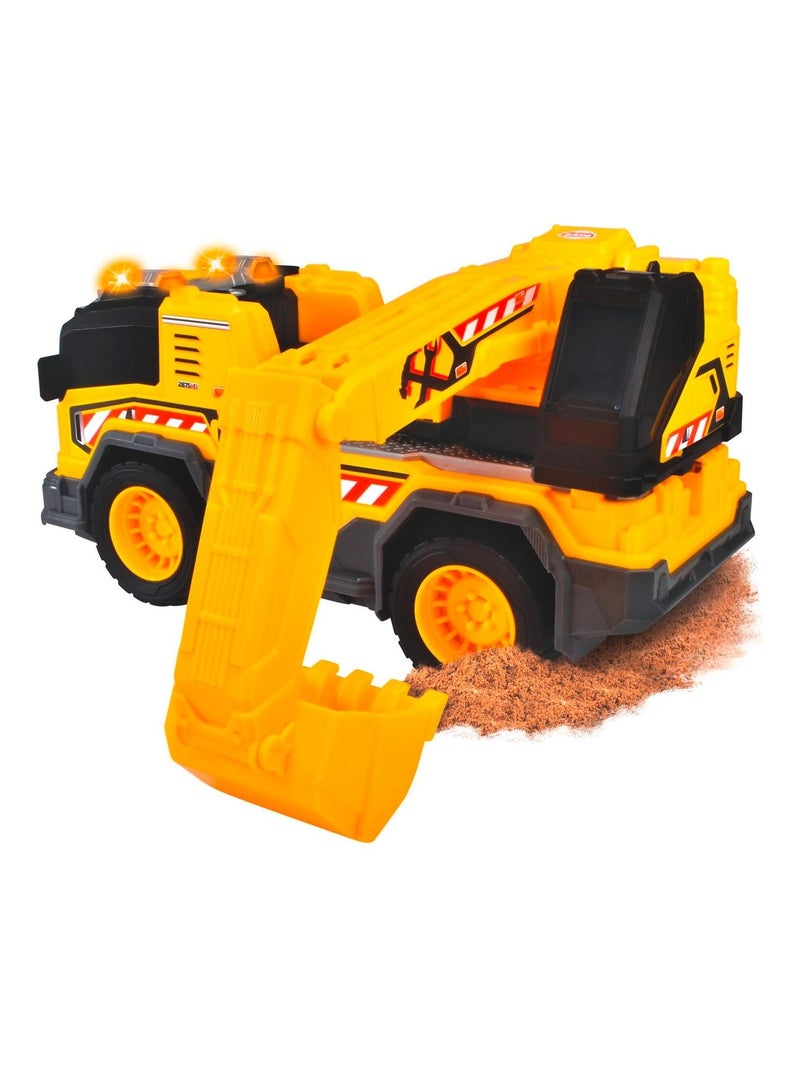 Camion excavateur Jaune - Kiabi
