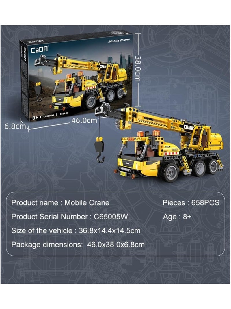 Camion grue 658 pièces N/A - Kiabi