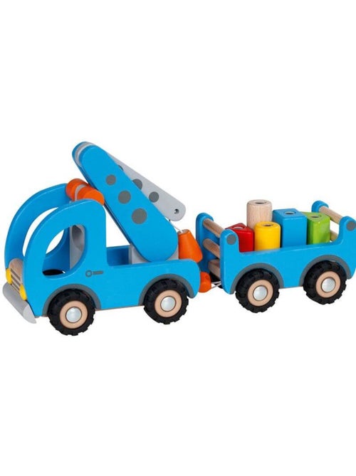 Camion grue avec remorque - Kiabi