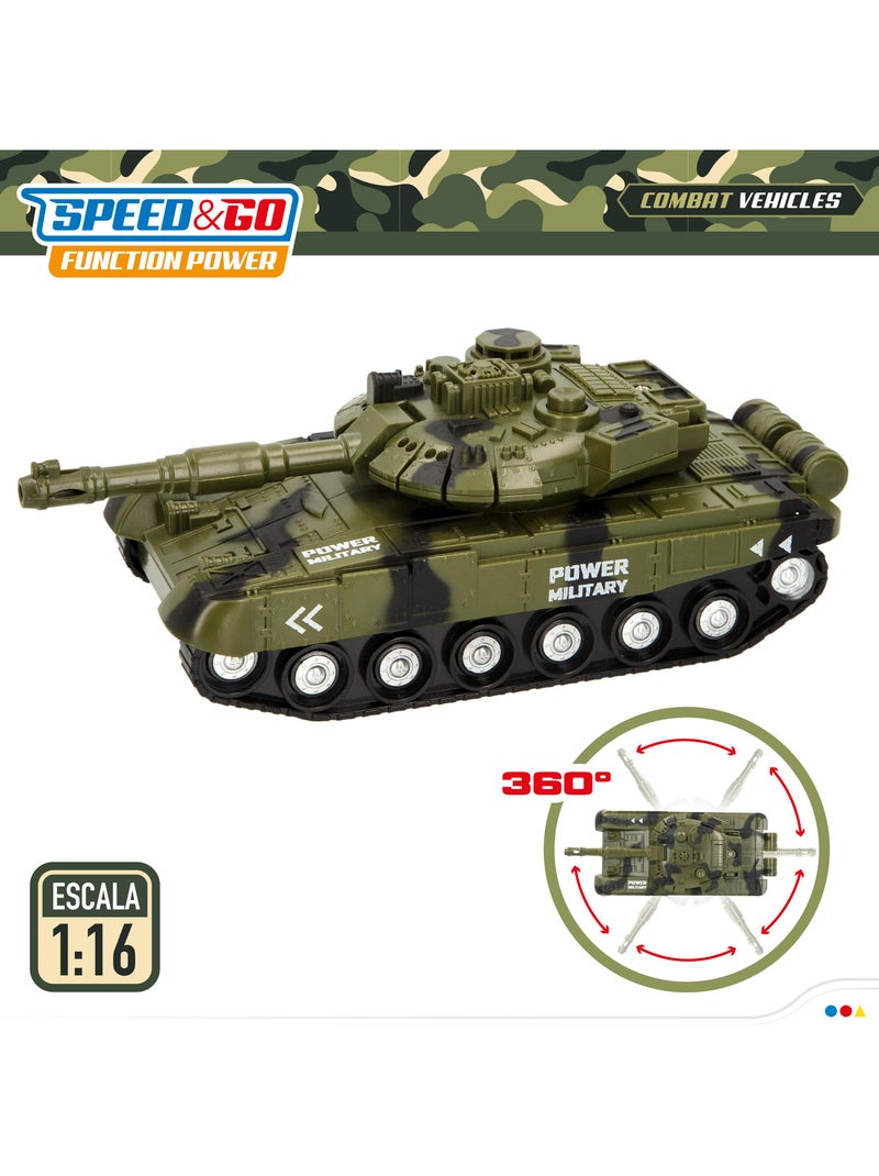Camion jouet porte-voiture militaire avec son et lumière speed & go N/A - Kiabi