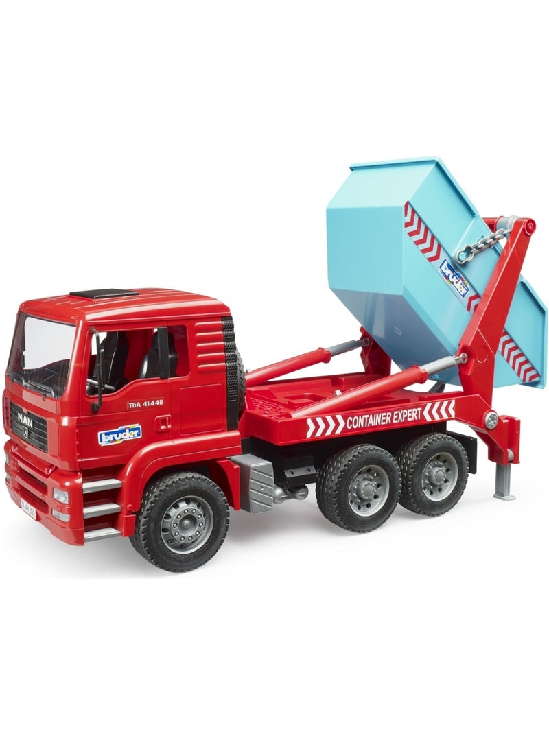 Camion porte-conteneurs MAN TGA Rouge - Kiabi