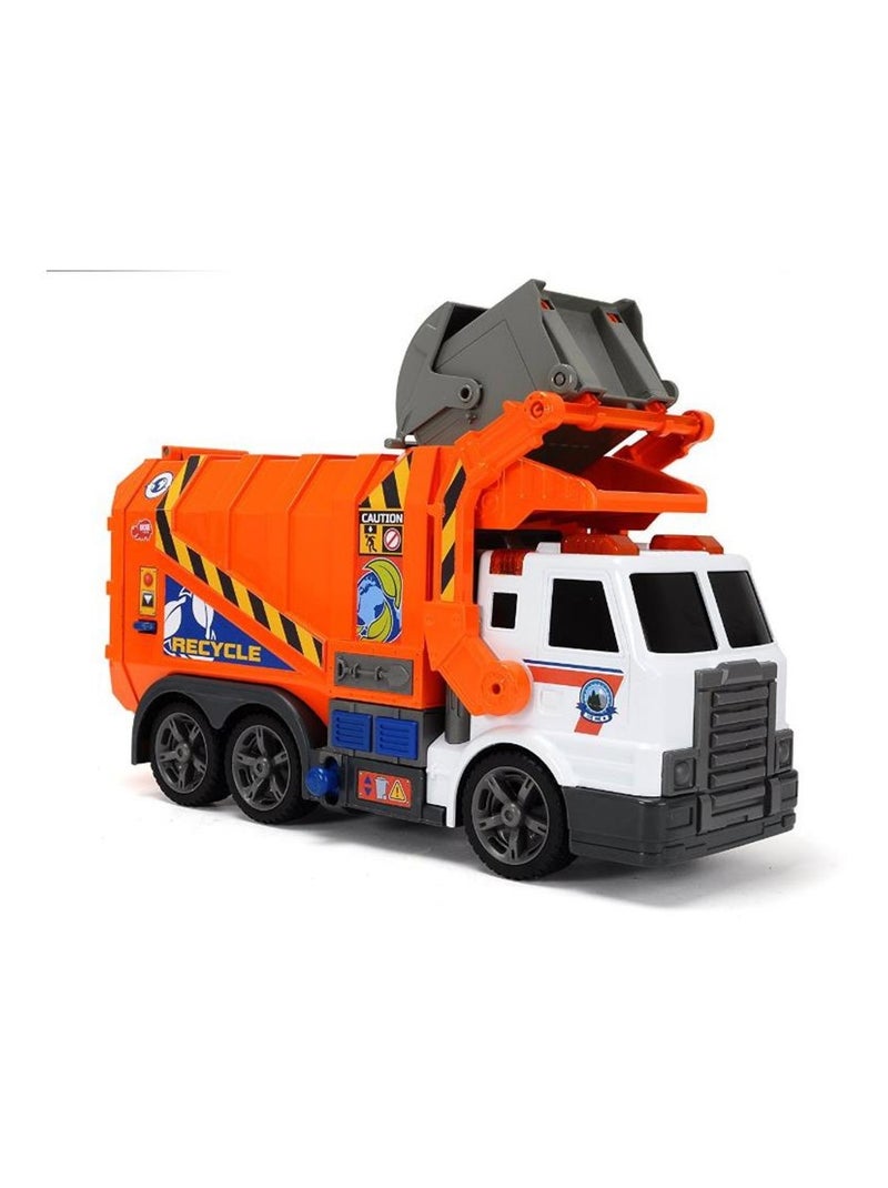 Camion poubelle avec fonction de vidange Orange - Kiabi