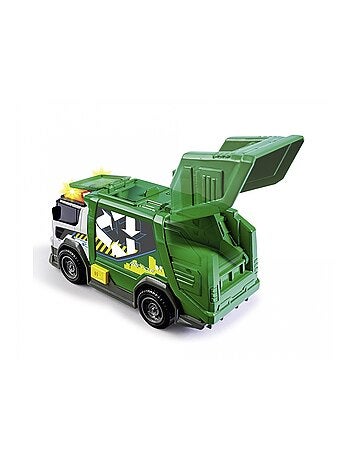 Camion-poubelle avec son et lumière