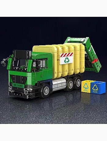 Camion-poubelle écologique