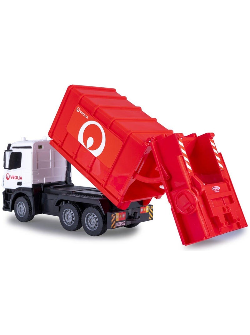 Camion poubelle mercedes antos télécommandé Rouge - Kiabi