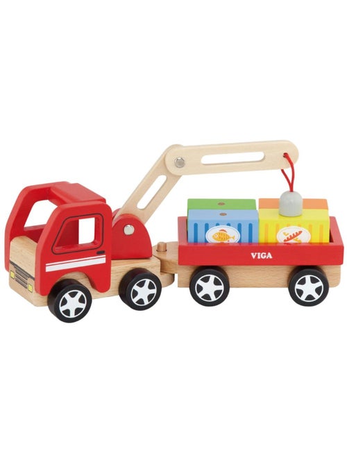 Camion pour enfant grue 'viga' - Kiabi