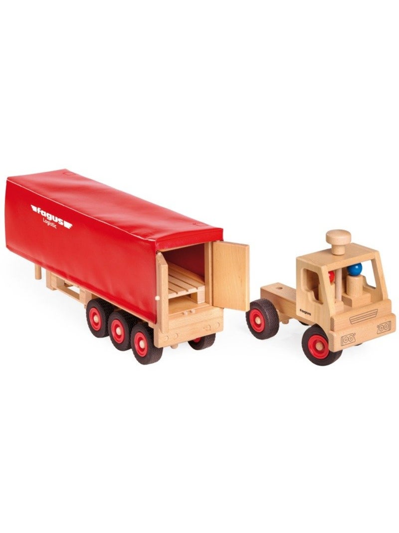 Camion semi-remorque Rouge - Kiabi